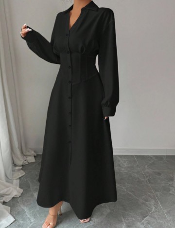 Rochie maxi Shein, negru