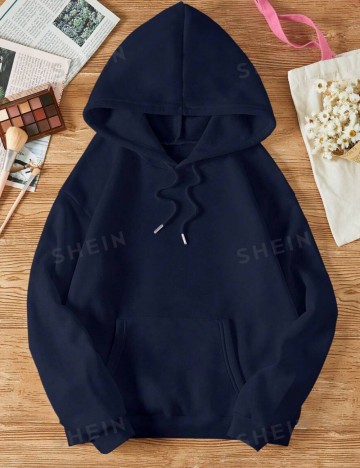 Hanorac Shein, albastru