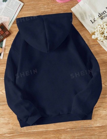 Hanorac Shein, albastru