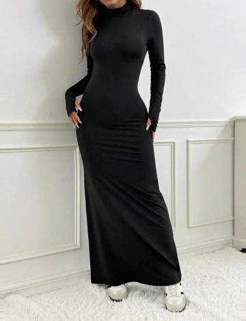 Rochie midi Shein, negru