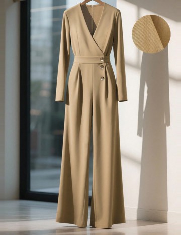 Salopetă Shein, bej