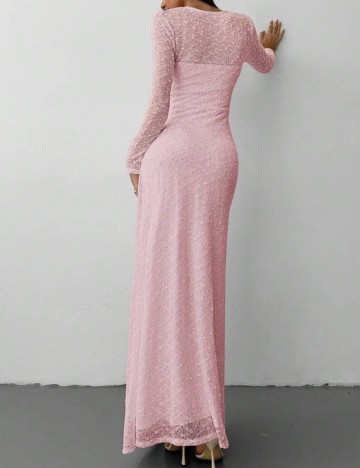 Rochie maxi Shein, roz