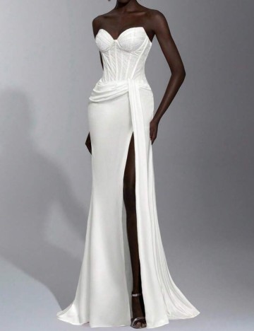 Rochie de ocazie și bridal Shein, alb