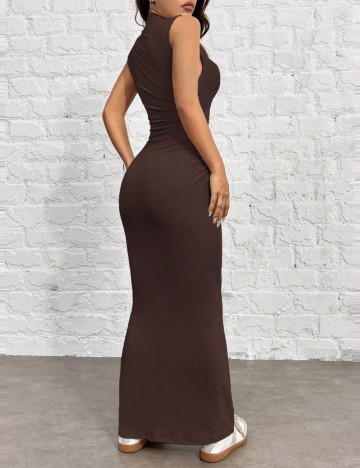 Rochie midi Shein, maro