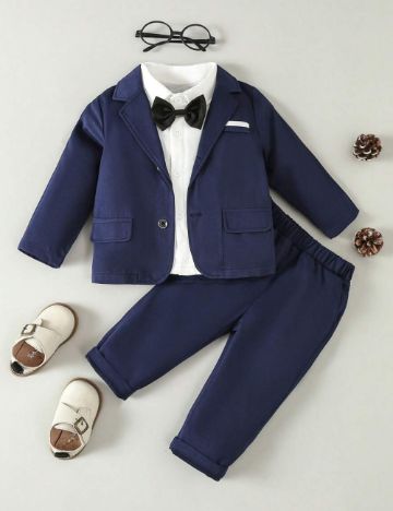 Costum Shein, albastru