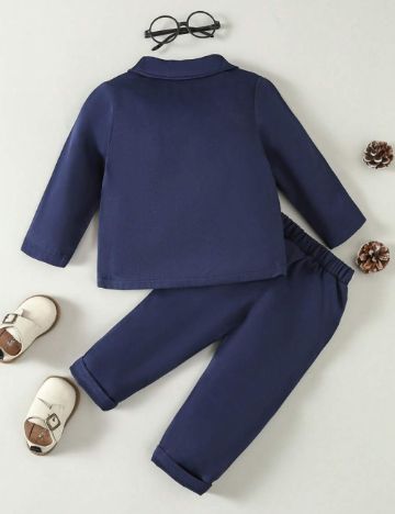 Costum Shein, albastru