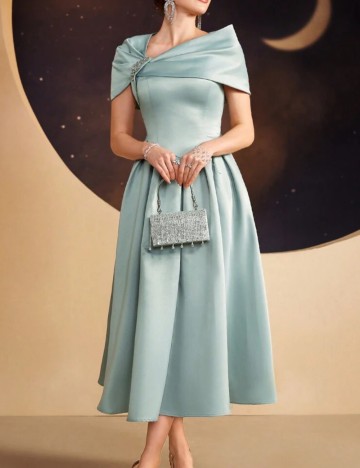 Rochie midi Shein, verde