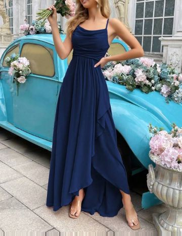 Rochie midi Shein, albastru