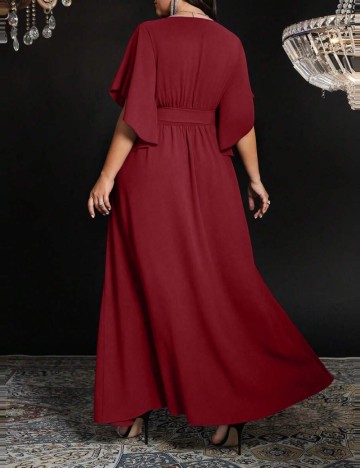 Rochie maxi Shein, vișiniu