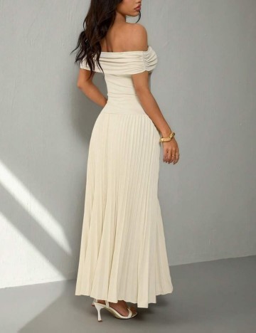 Rochie maxi Shein, bej