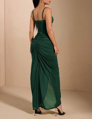 Rochie midi Shein, verde