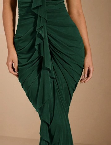 Rochie midi Shein, verde