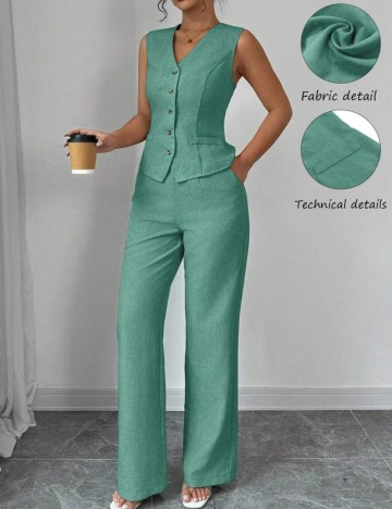 Compleu Shein, turcoaz