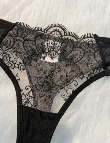 Set Lenjerie intimă Shein, negru