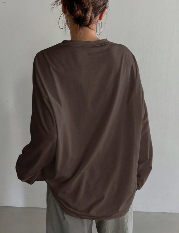 Bluză Shein DAZY, maro