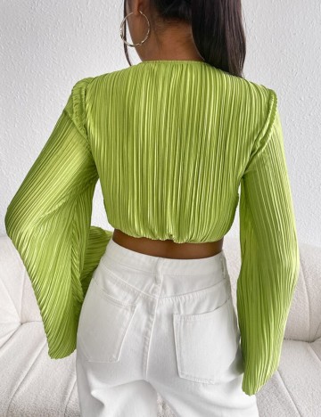 Top Shein, verde