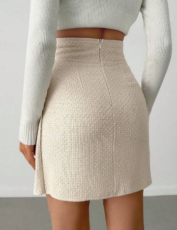 Fustă mini Shein, bej