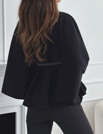 Palton scurt Shein, negru