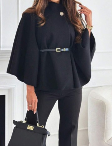 Palton scurt Shein, negru