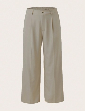 Pantaloni Shein Curve+, bej