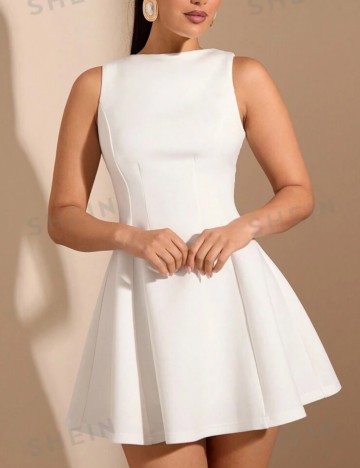 Rochie mini Shein, alb