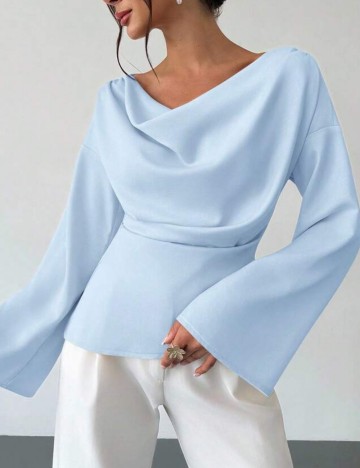 Cămașă Shein, albastru