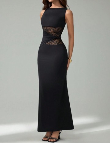 Rochie maxi Shein, negru