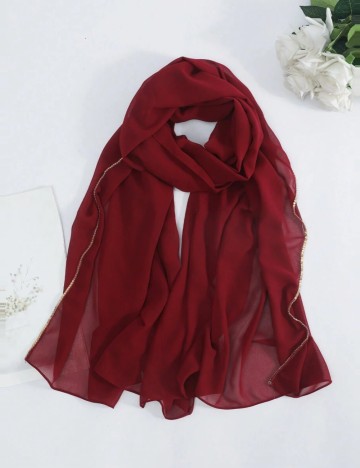 Eșarfă Shein, vișiniu