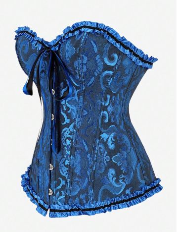 Corset Shein, albastru