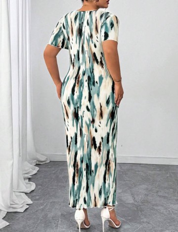 Rochie maxi Shein, mix culori