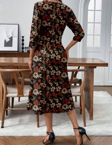 Rochie maxi Shein, mix culori