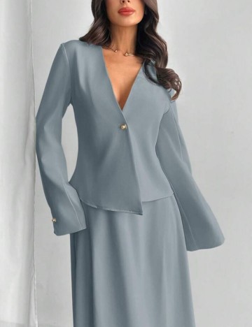 Sacou Shein, albastru