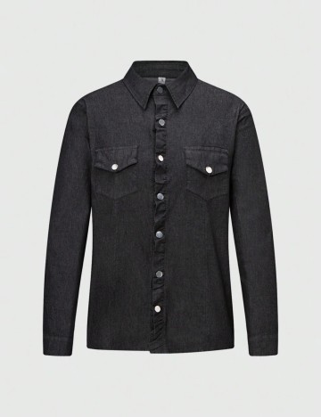 Cămașă Shein, gri