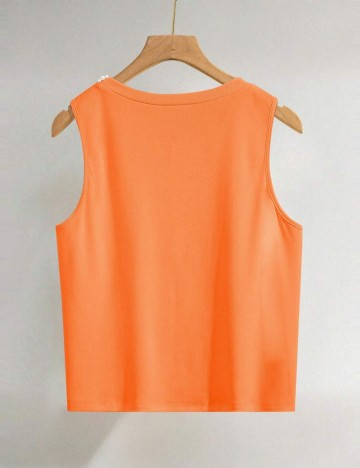 Top Shein, portocaliu