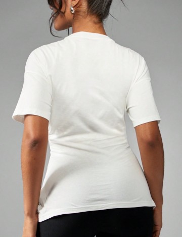 Tricou Shein Missguided, alb