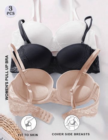 Set Sutiene Shein, mix culori