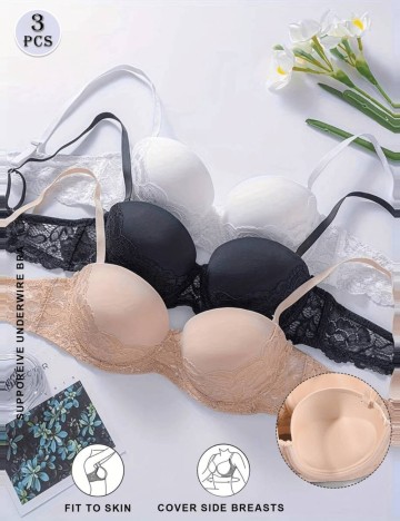 Set Sutiene Shein, mix culori