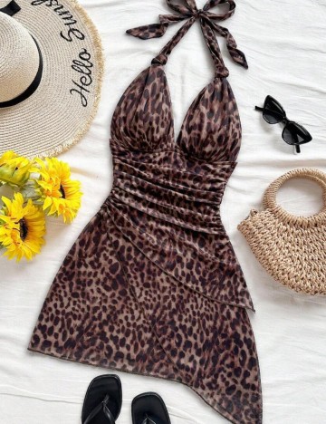 Rochie mini Shein, mix culori