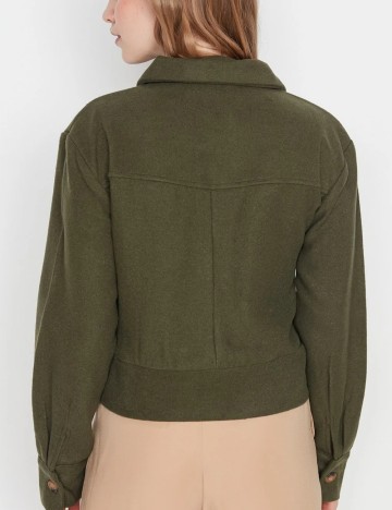 Jachetă TRENDYOL, kaki