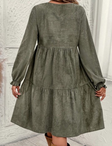 Rochie midi Shein, verde