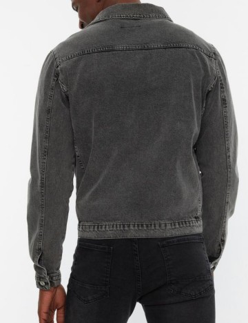 Jachetă De Blugi TRENDYOL, gri