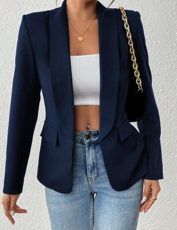 Sacou Shein, albastru