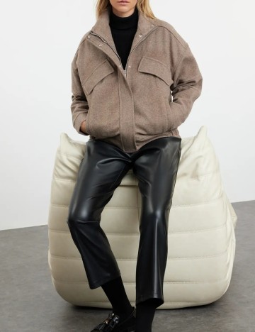 Jachetă TRENDYOL, maro