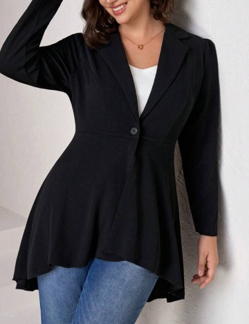 Cardigan Shein Curve+, negru