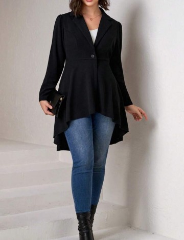Cardigan Shein Curve+, negru