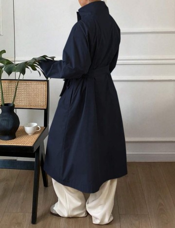 Trench Shein, albastru