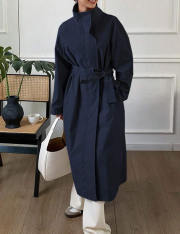 Trench Shein, albastru