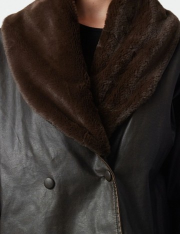 Palton scurt TRENDYOL, maro