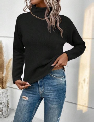 Pulover Shein, negru