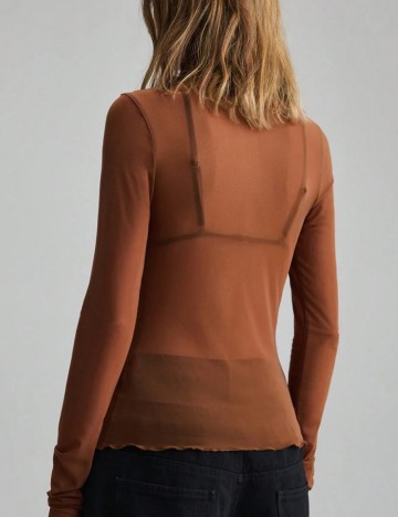 Bluză Shein, maro